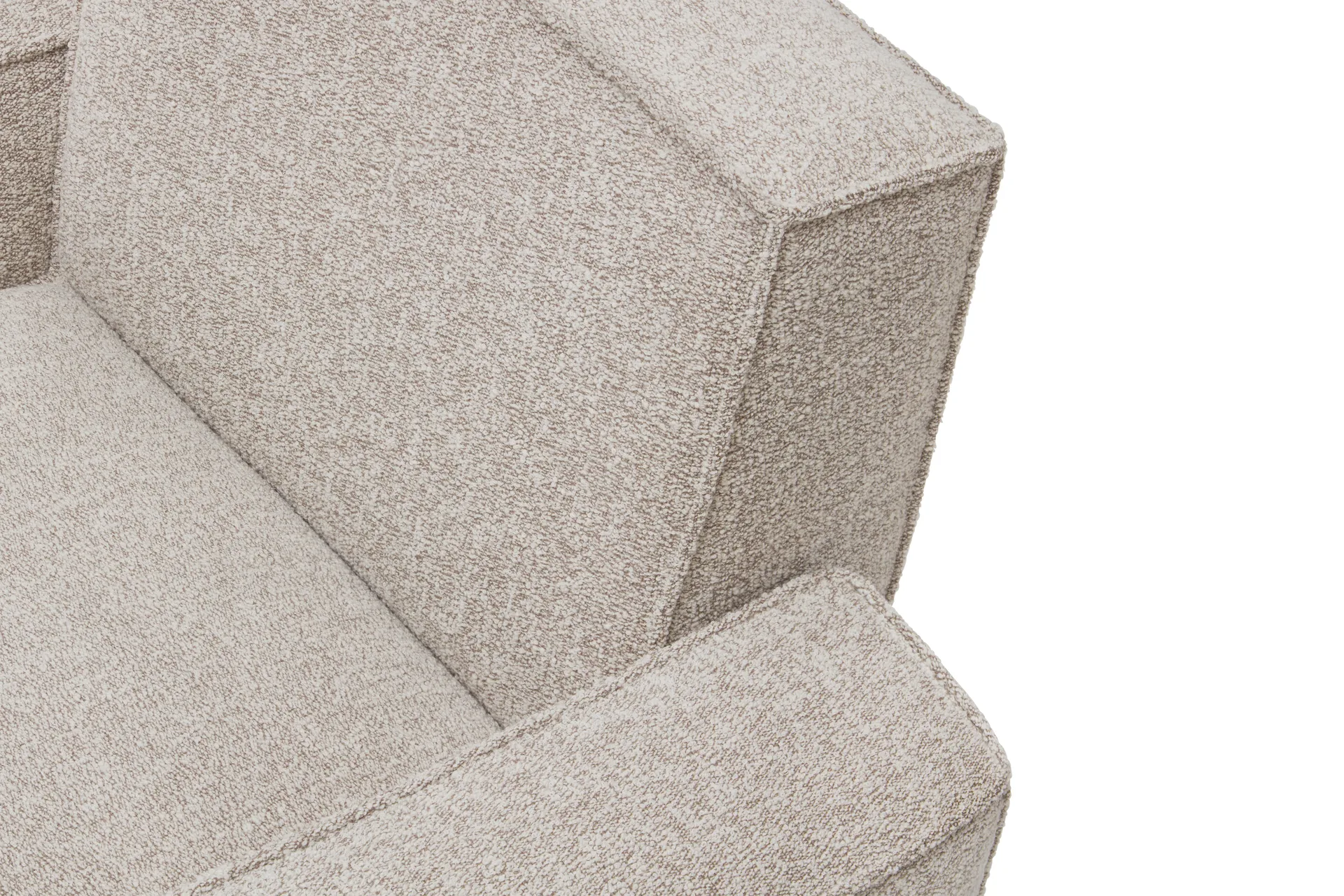 Hunk lounge fotel z podłokietnikami, Swan Hem