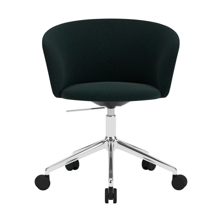 Kendo Swivel krzesło biurowe z 5 kółkami - Pine-polished aluminium - Hem