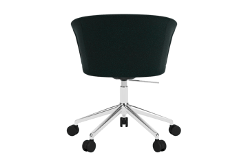 Kendo Swivel krzesło biurowe z 5 kółkami - Pine-polished aluminium - Hem