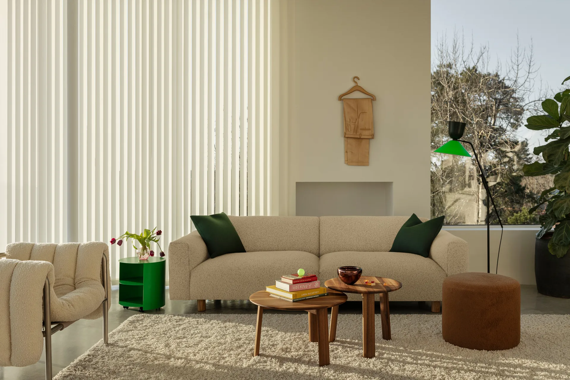 Koti 2-osobowa sofa 200 cm, Eggshell Hem