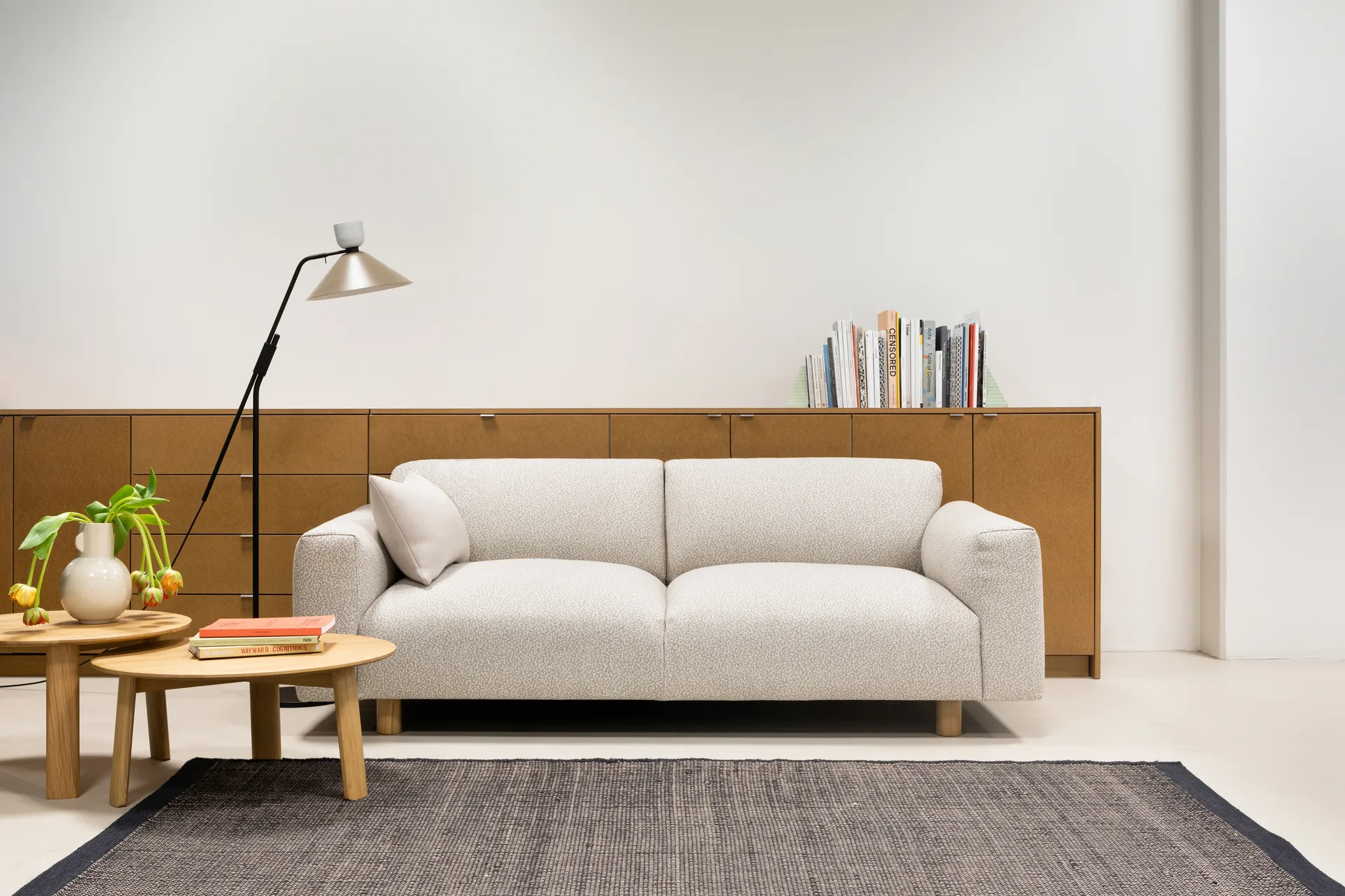 Koti 2-osobowa sofa 200 cm, Eggshell Hem