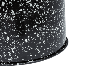 Last stołek Ø32x44 cm - Black-white splatter - Hem