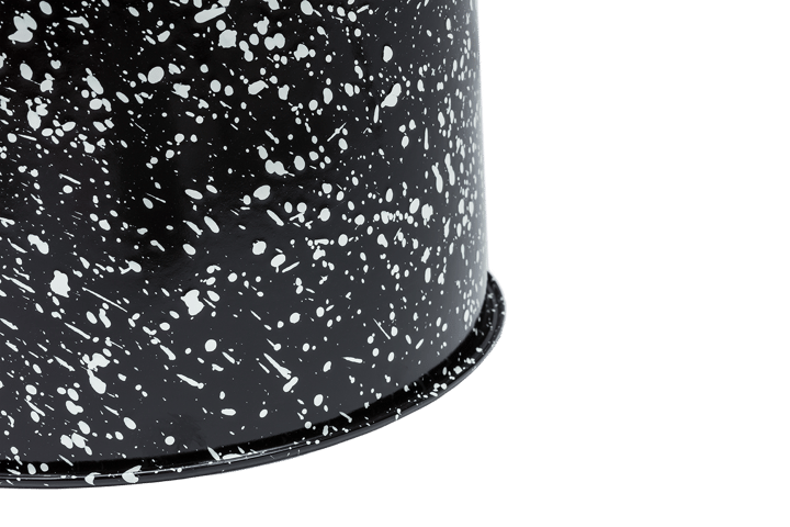 Last stołek Ø32x44 cm, Black-white splatter Hem