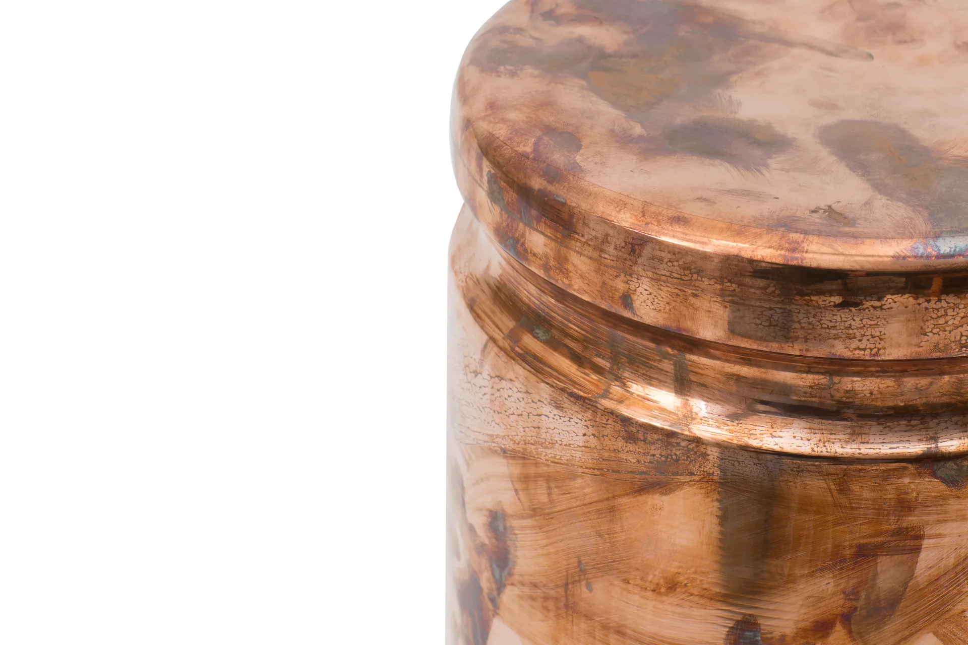 Last stołek Ø32x44 cm, Copper Hem