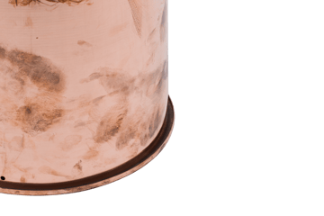 Last stołek Ø32x44 cm - Copper - Hem