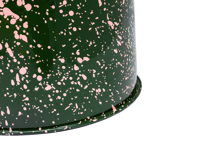Last stołek Ø32x44 cm, Green-pink splatter Hem