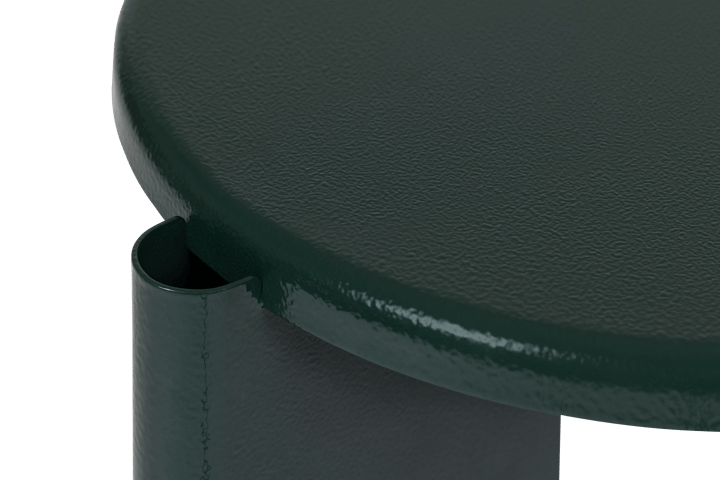 Lolly stolik boczny 56 cm, Black green gloss Hem