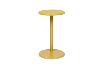 Lolly stolik boczny 56 cm - Ochre yellow gloss - Hem