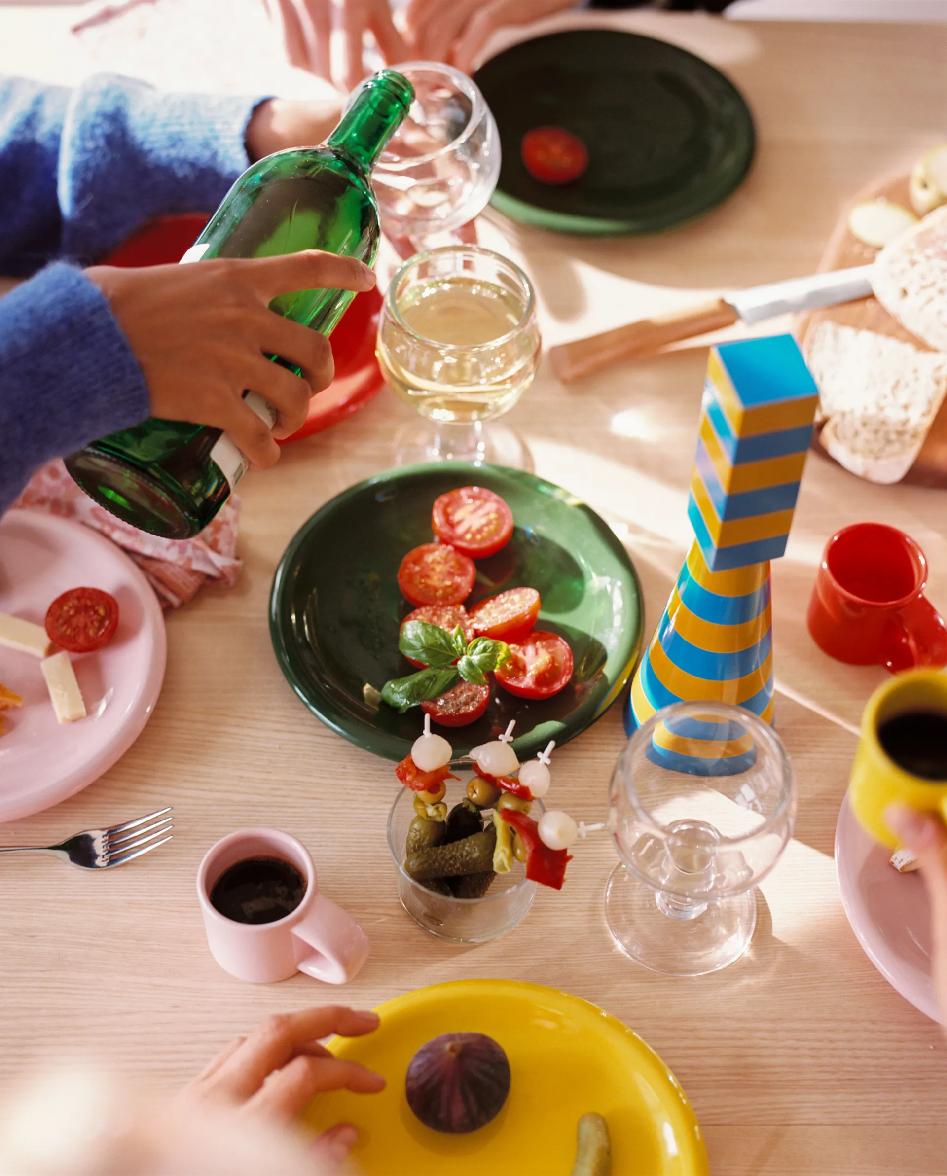 Molino Vertical młynek do soli i pieprzu 29 cm, Honey-blue Hem