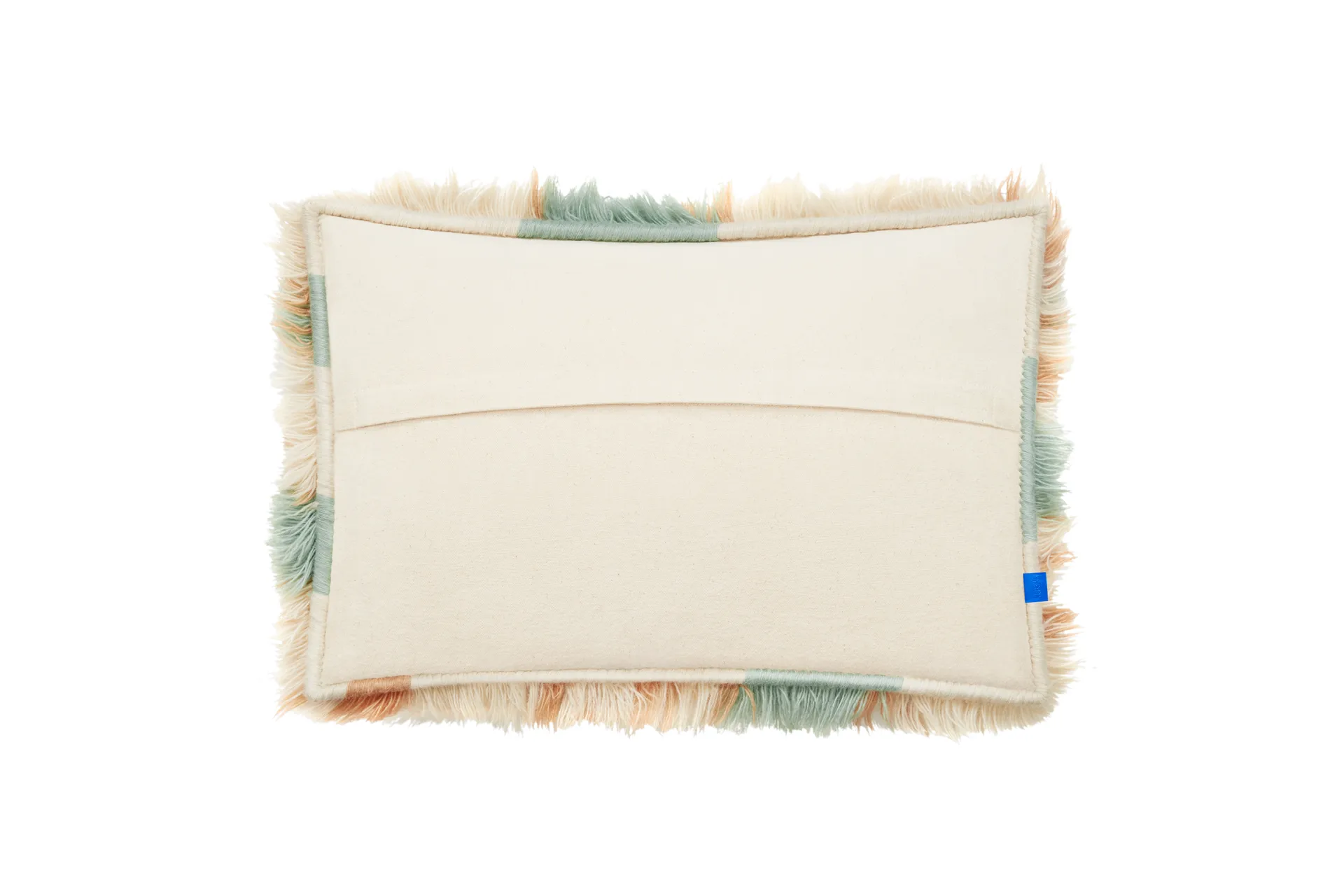 Monster poduszka Large 40x60 cm, Turquoise-peach Hem