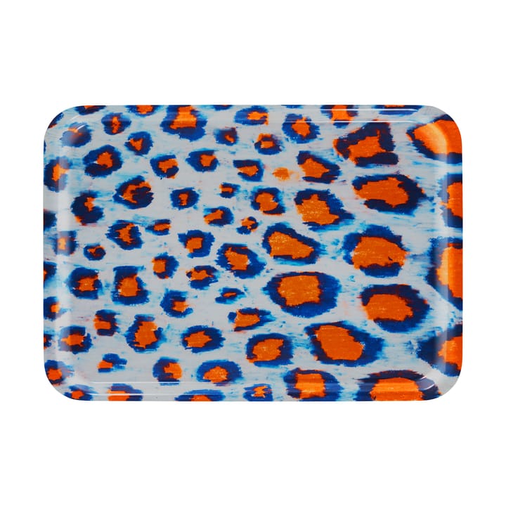 Monster taca Medium 37x53 cm - Coral-white-ultramarine blue - Hem