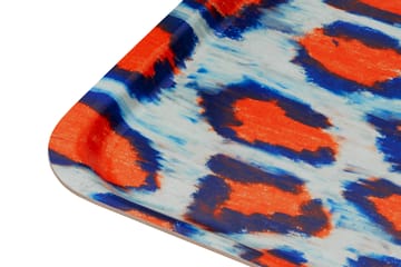 Monster taca Medium 37x53 cm - Coral-white-ultramarine blue - Hem