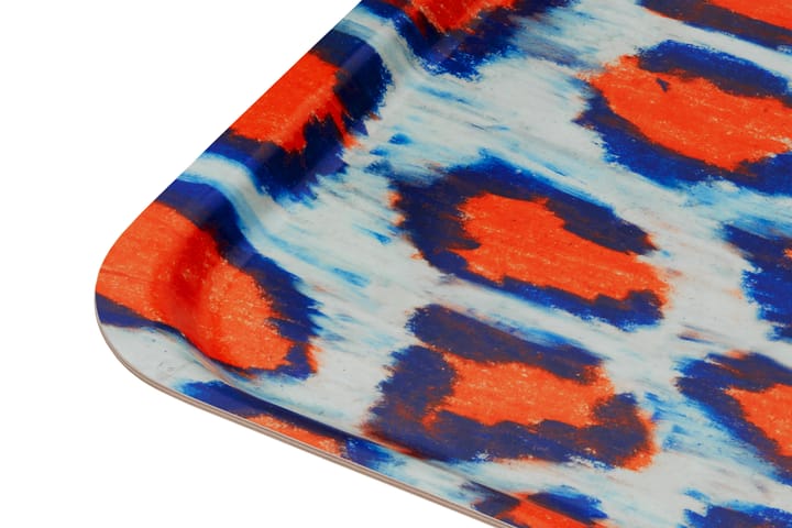 Monster taca Medium 37x53 cm, Coral-white-ultramarine blue Hem