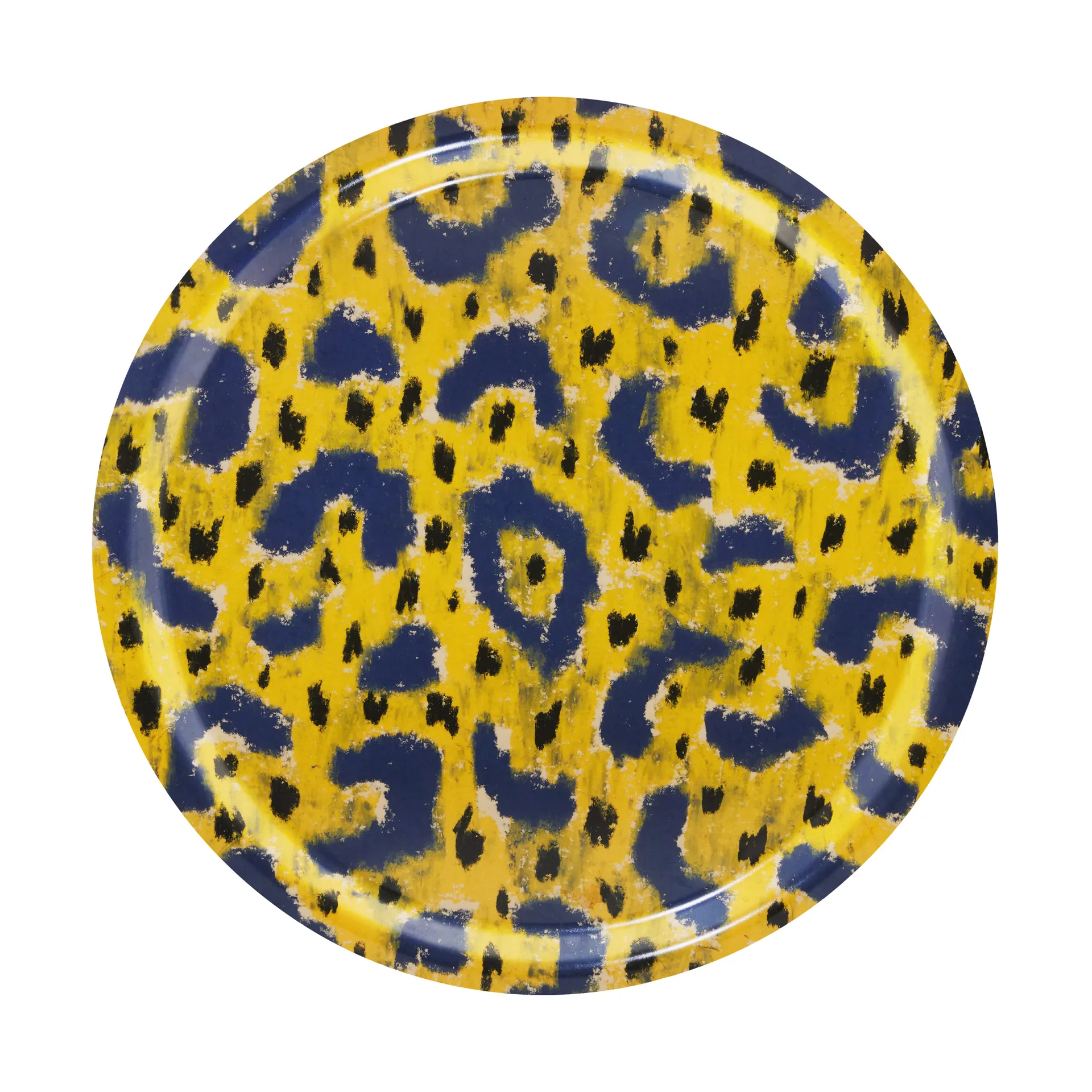 Monster taca Medium Ø49 cm, Ochre yellow-grey-black Hem