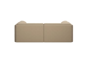 Palo Block 2-osobowa sofa z podłokietnikami Low 200 cm - Beige - Hem