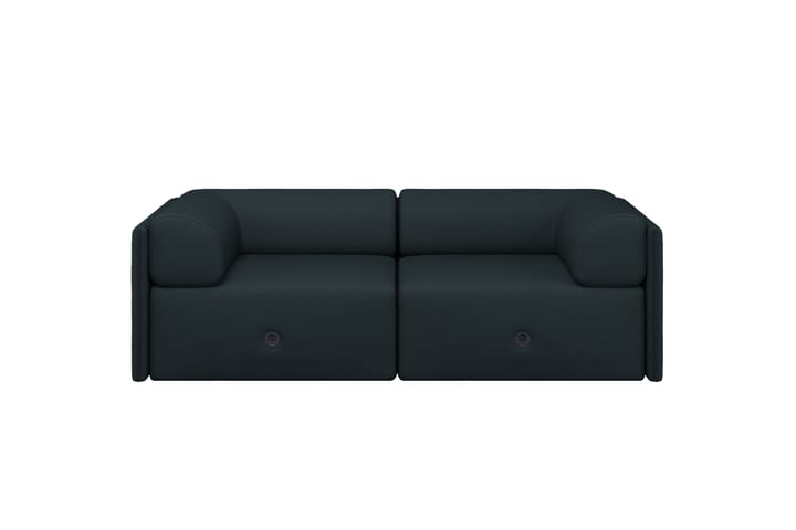Palo Block 2-osobowa sofa z podłokietnikami Low 200 cm, Pine Hem