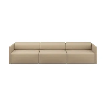 Palo Block 3-osobowa sofa Low 295 cm - Beige - Hem