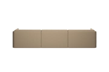 Palo Block 3-osobowa sofa Low 295 cm - Beige - Hem