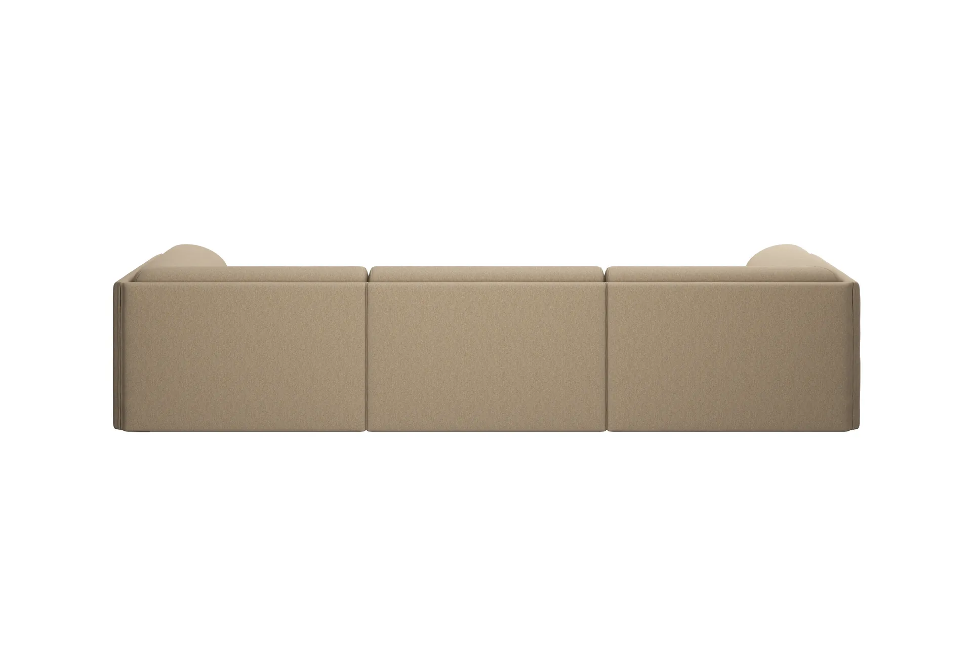 Palo Block 3-osobowa sofa z podłokietnikami Low 295 cm, Beige Hem