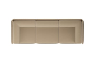 Palo Block 3-osobowa sofa z podłokietnikami Low 295 cm - Beige - Hem