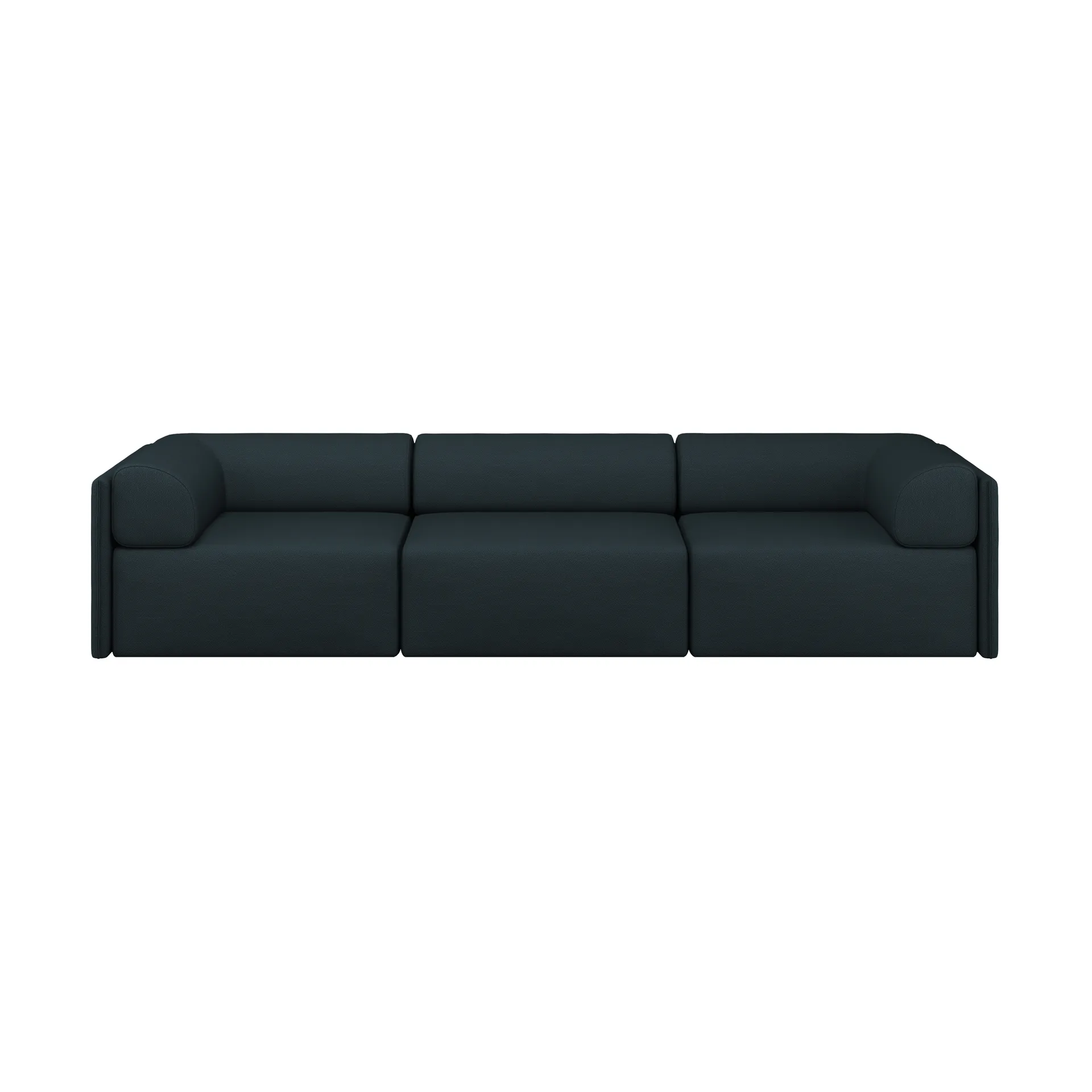 Palo Block 3-osobowa sofa z podłokietnikami Low 295 cm, Pine Hem