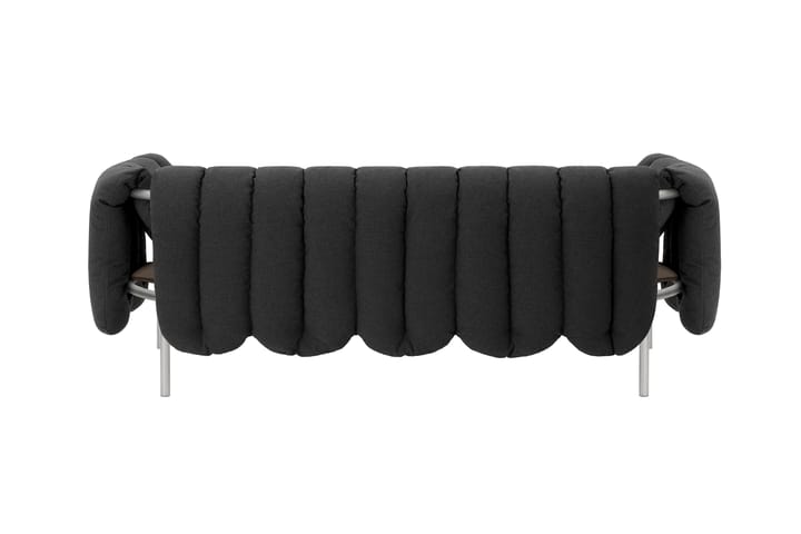 Puffy 2,5-osobowa sofa 205 cm, Anthracite-stal nierdzewna Hem