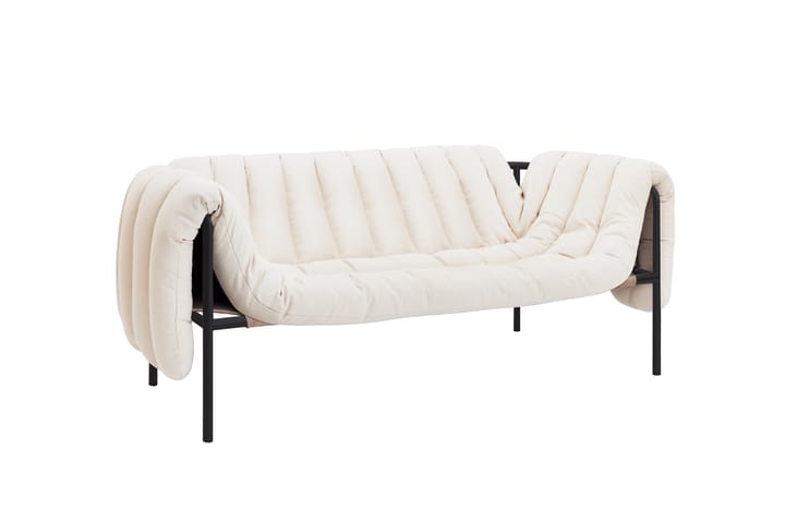 Puffy 2,5-osobowa sofa 205 cm, Natural-black grey Hem