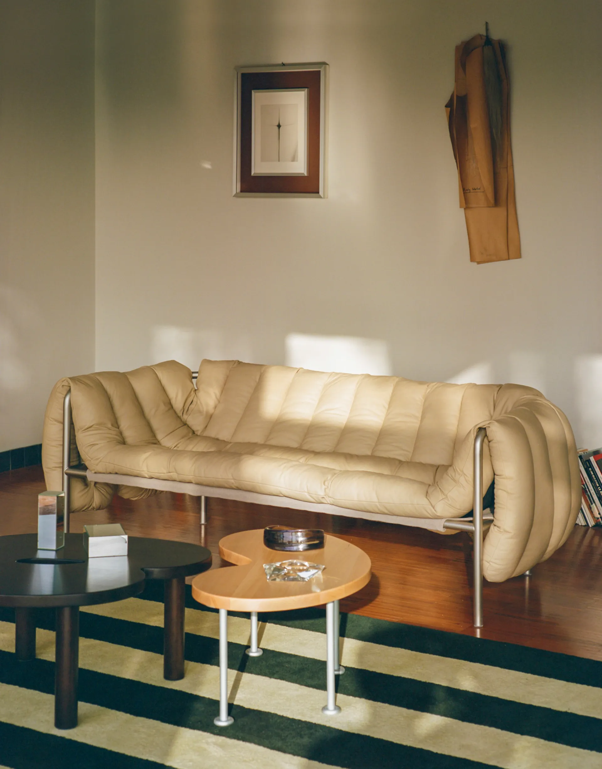 Puffy 2,5-osobowa sofa 205 cm, Natural-cream Hem