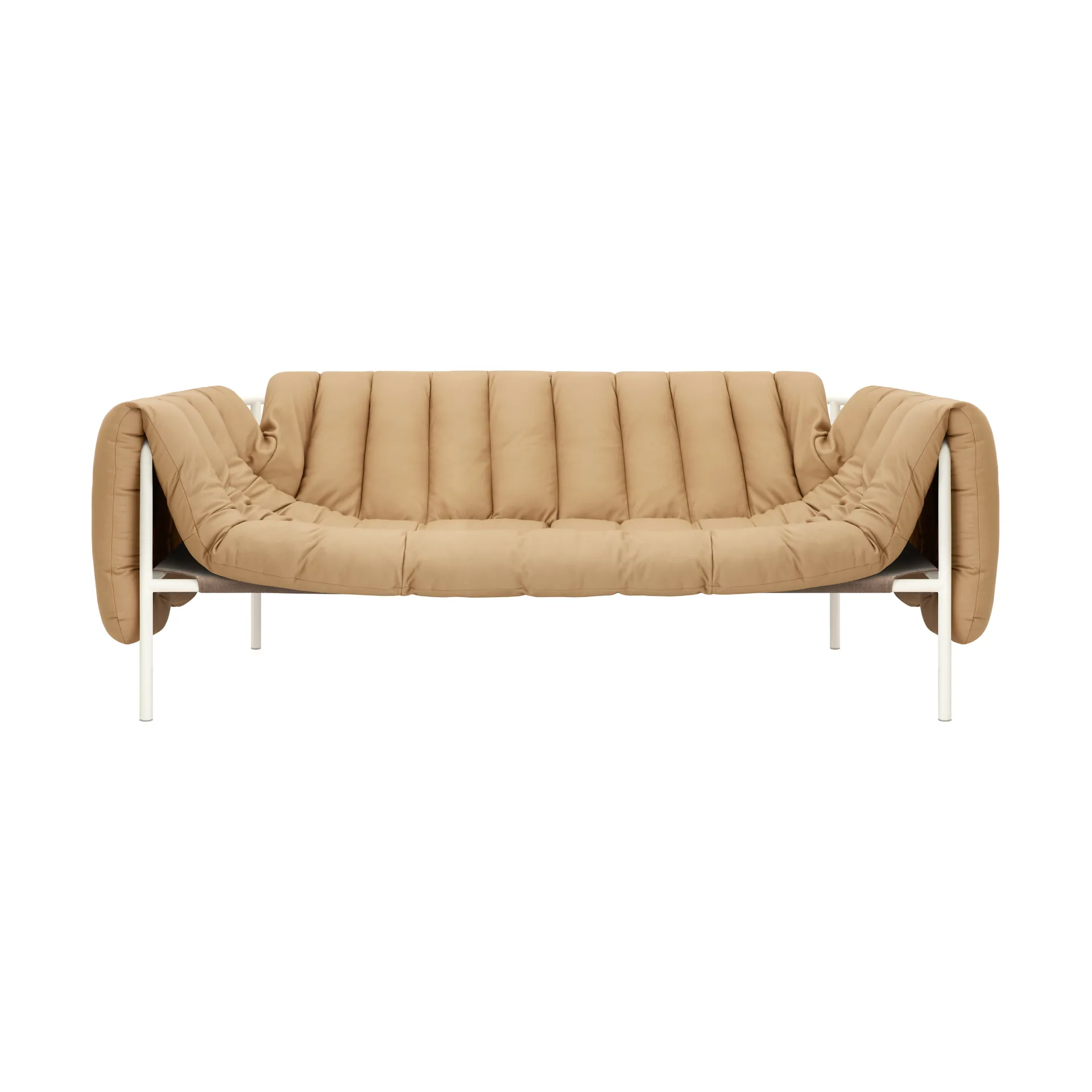 Puffy 2,5-osobowa sofa 205 cm, Sand leather-cream Hem