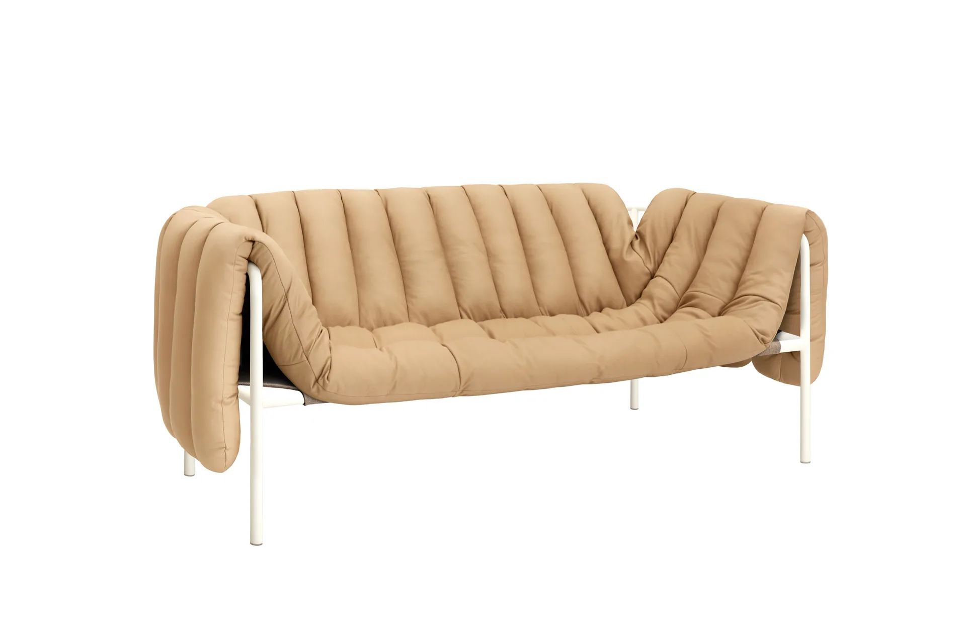 Puffy 2,5-osobowa sofa 205 cm, Sand leather-cream Hem