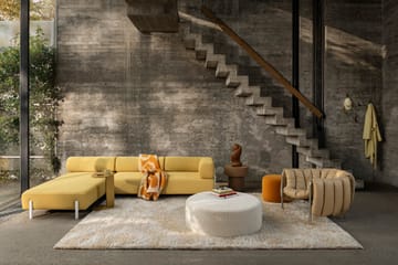 Puffy lounge fotel - Anthracite-stal nierdzewna - Hem