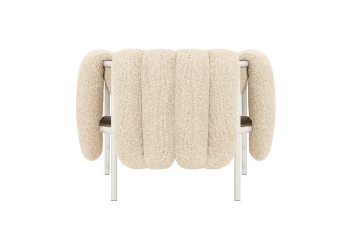 Puffy lounge fotel, Eggshell-cream Hem