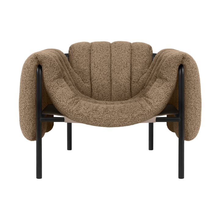 Puffy lounge fotel - Sawdust-black grey - Hem