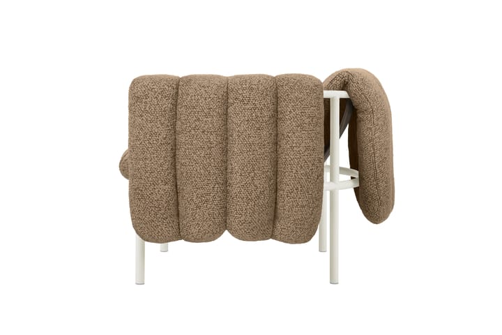 Puffy lounge fotel, Sawdust-cream Hem