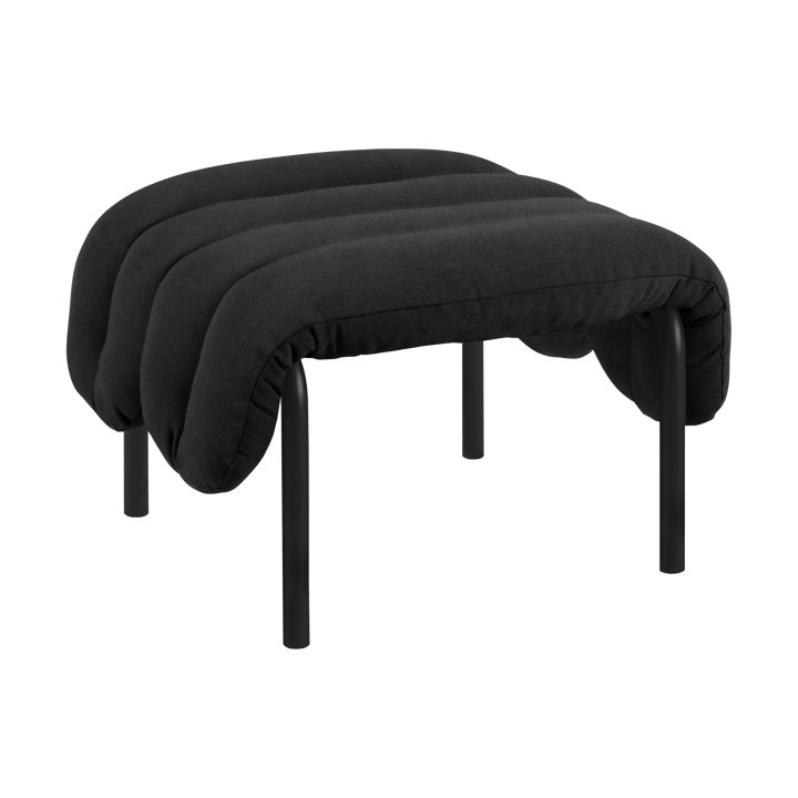 Puffy otomana 58x67 cm - Anthracite-black grey - Hem