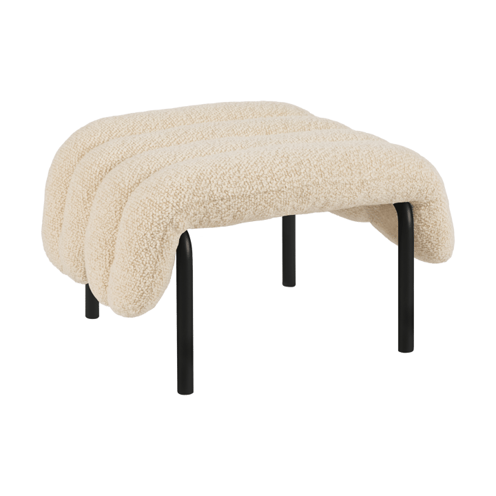 Puffy otomana 58x67 cm - Eggshell-black grey - Hem