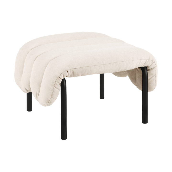 Puffy otomana 58x67 cm - Natural-black grey - Hem