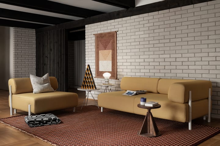 Rope dywan Large 200x300 cm, Terracotta Hem