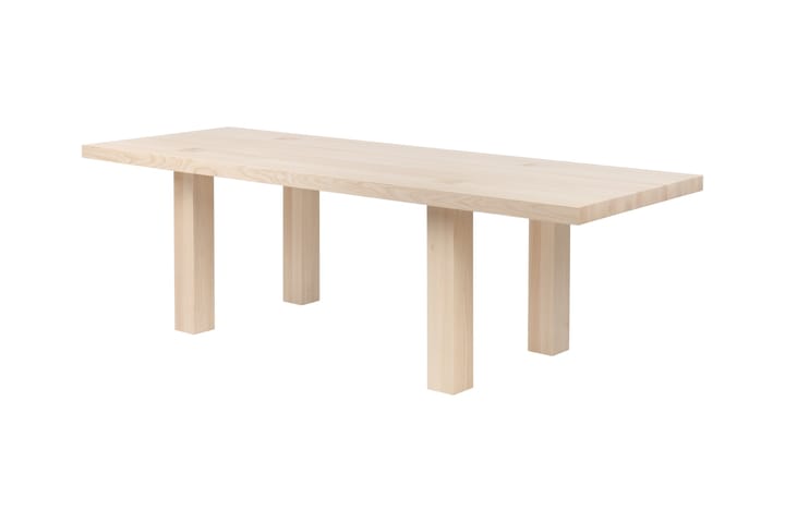 Stół jadalniany Max z ławkami 250 cm, Jesion Hem