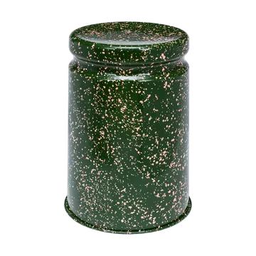 Taboret okrągły Last Ø32x44 cm - Green-pink splatter - Hem