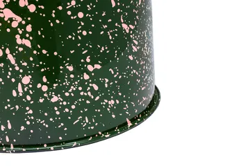 Taboret okrągły Last Ø32x44 cm - Green-pink splatter - Hem
