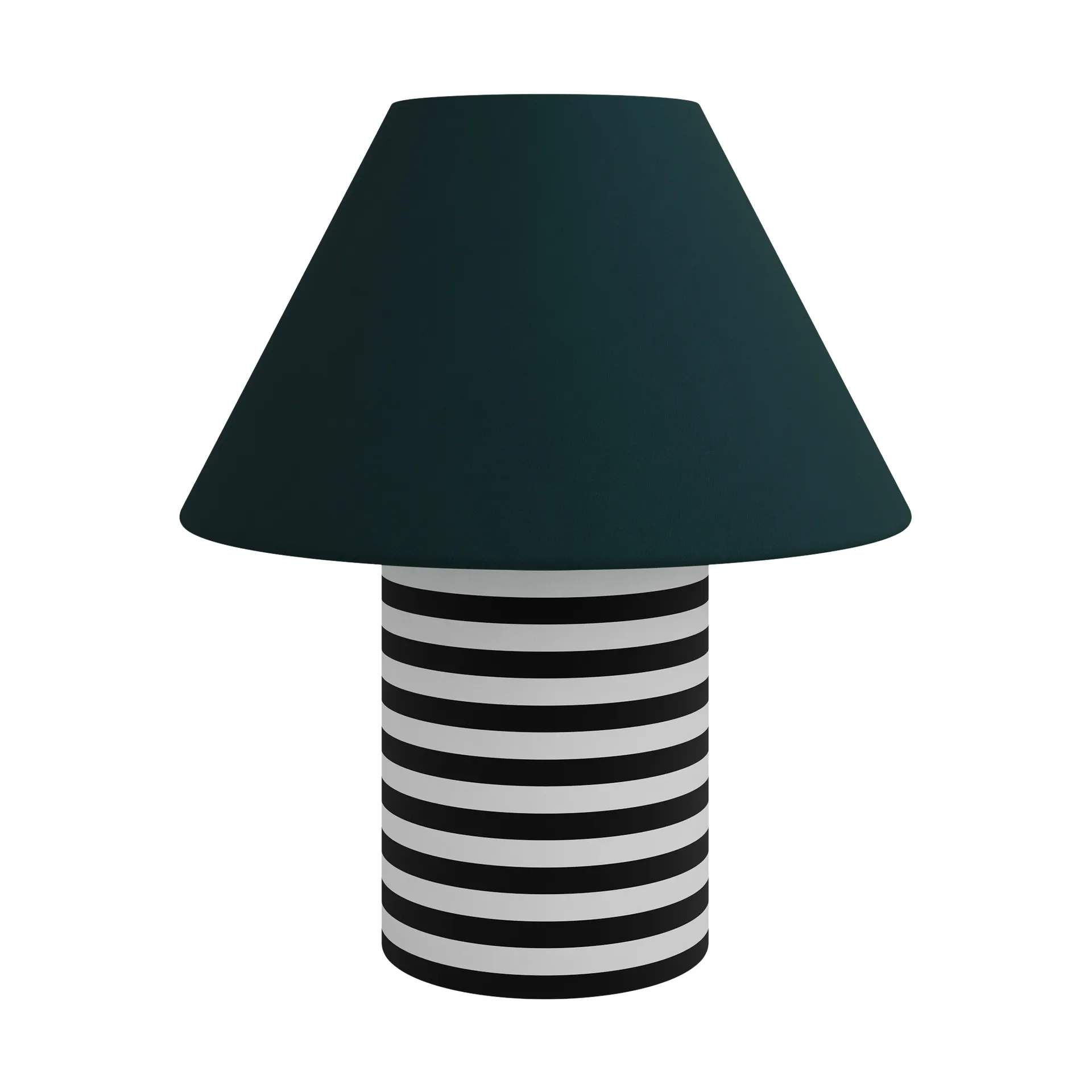 Toto lampa stołowa Large 64 cm, Pine-black & white stripes Hem