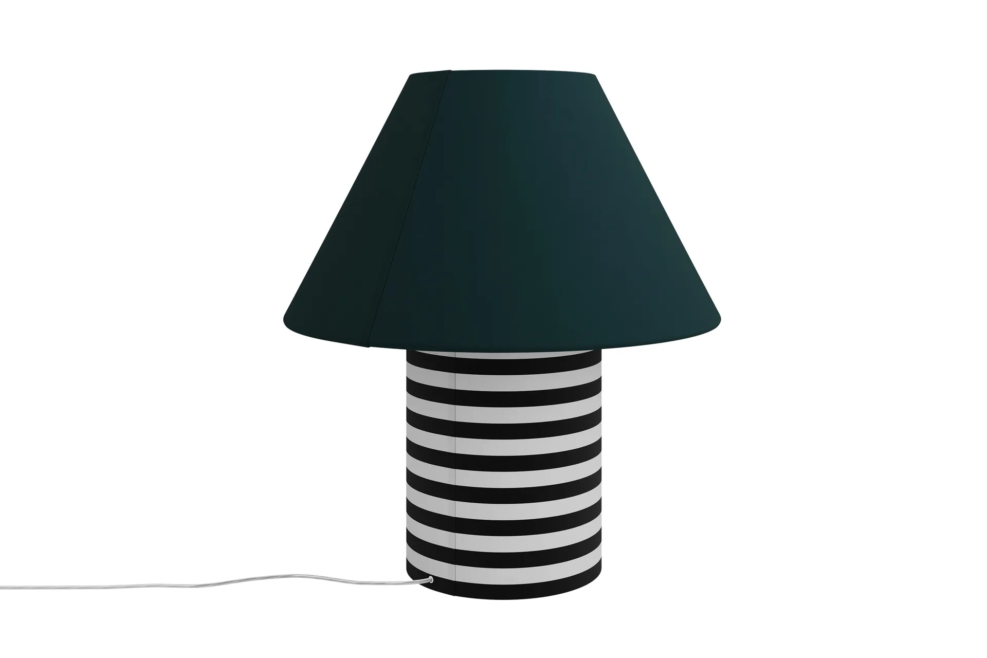 Toto lampa stołowa Large 64 cm, Pine-black & white stripes Hem