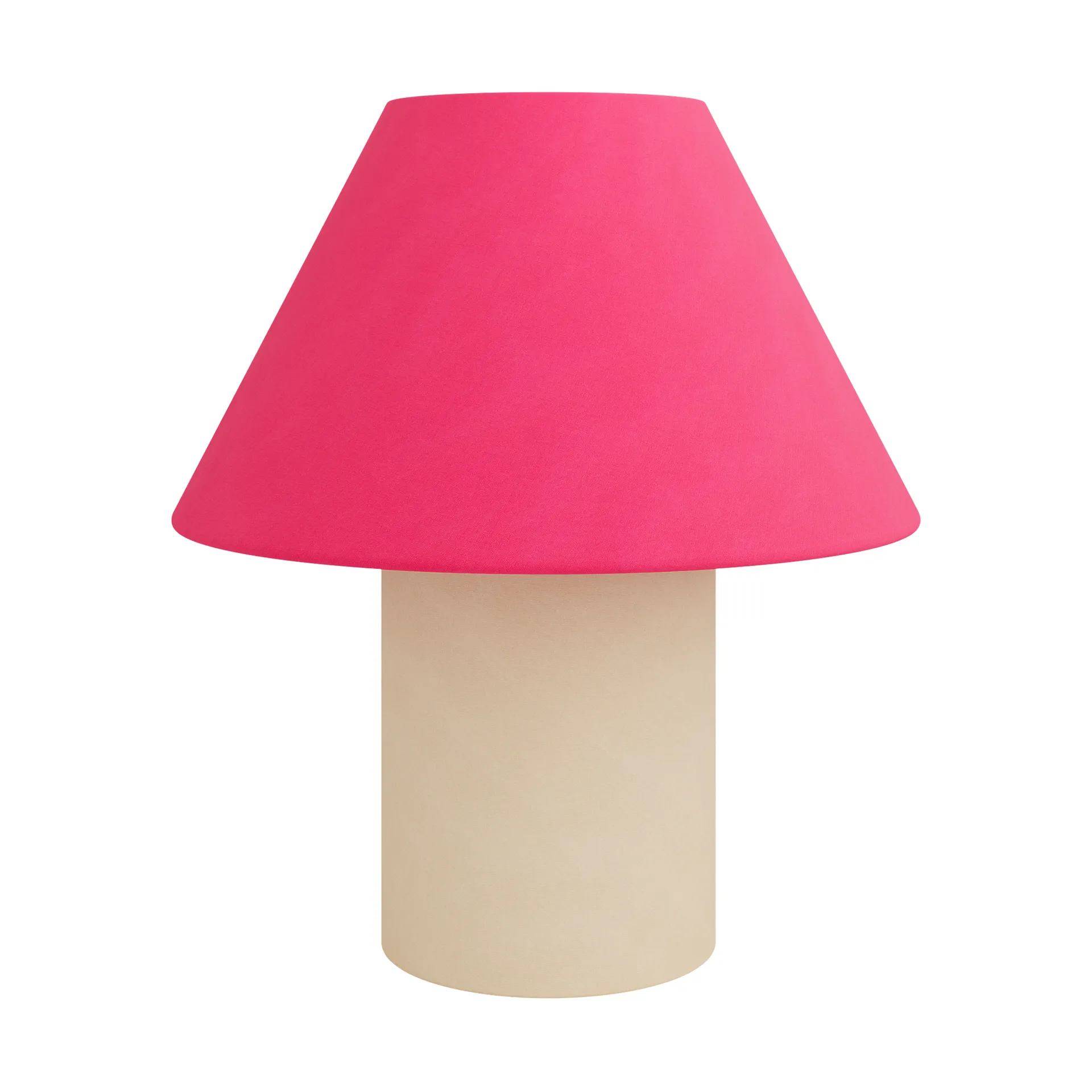 Toto lampa stołowa Medium 47 cm, Magenta-beige Hem