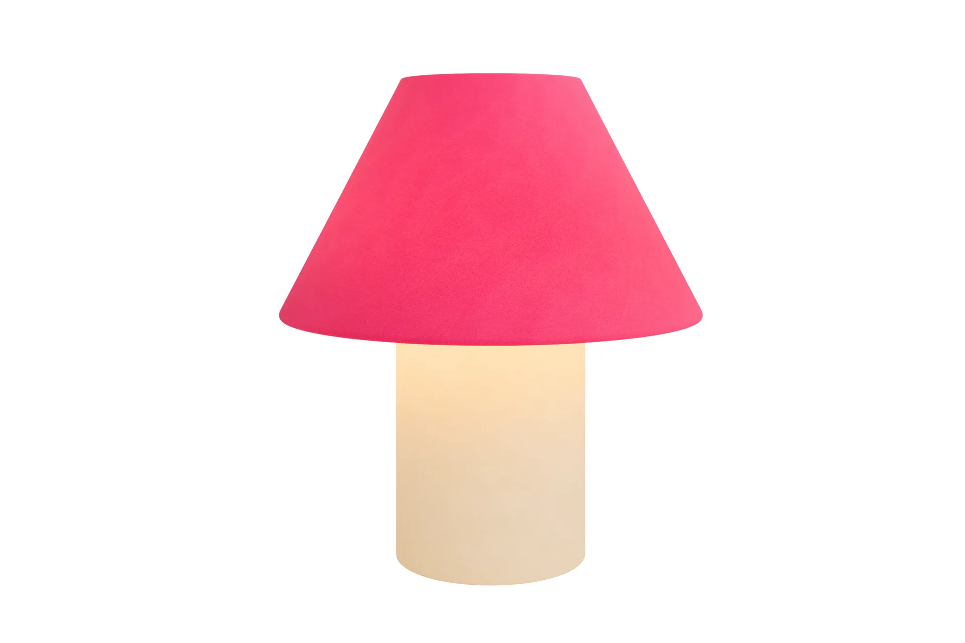 Toto lampa stołowa Medium 47 cm, Magenta-beige Hem