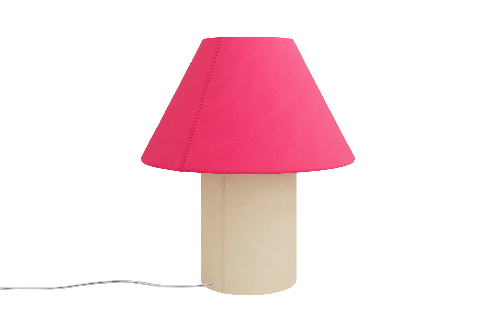 Toto lampa stołowa Medium 47 cm, Magenta-beige Hem