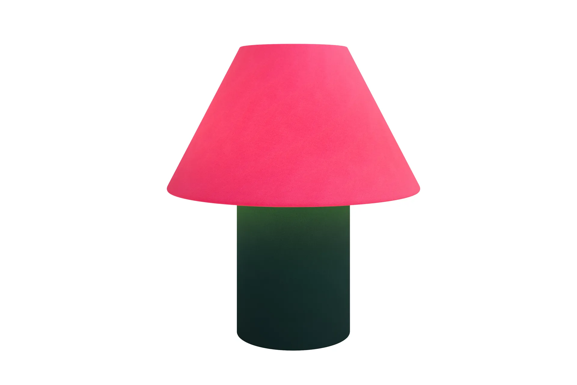 Toto lampa stołowa Medium 47 cm, Magenta-pine Hem