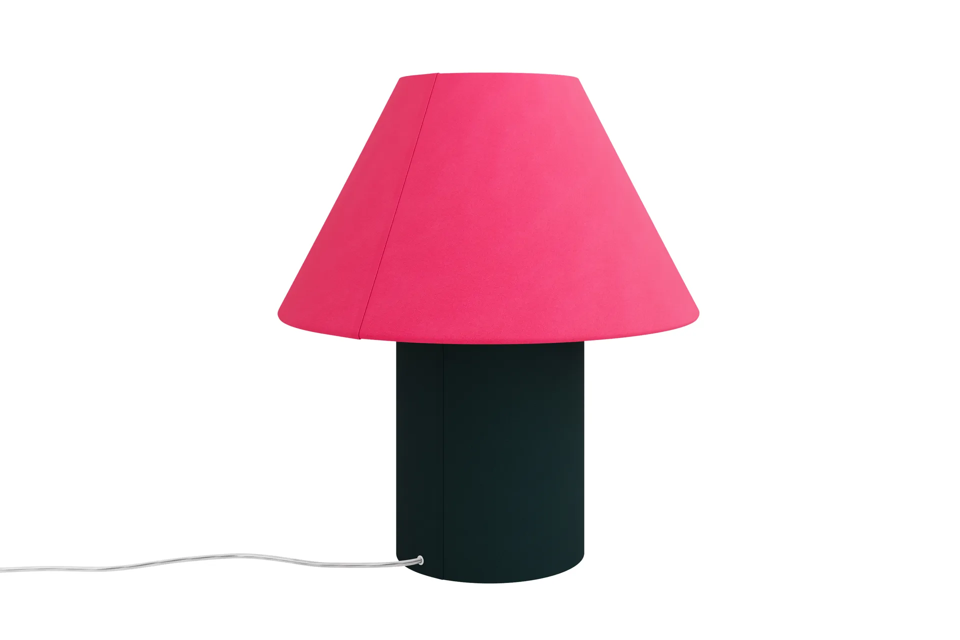 Toto lampa stołowa Medium 47 cm, Magenta-pine Hem