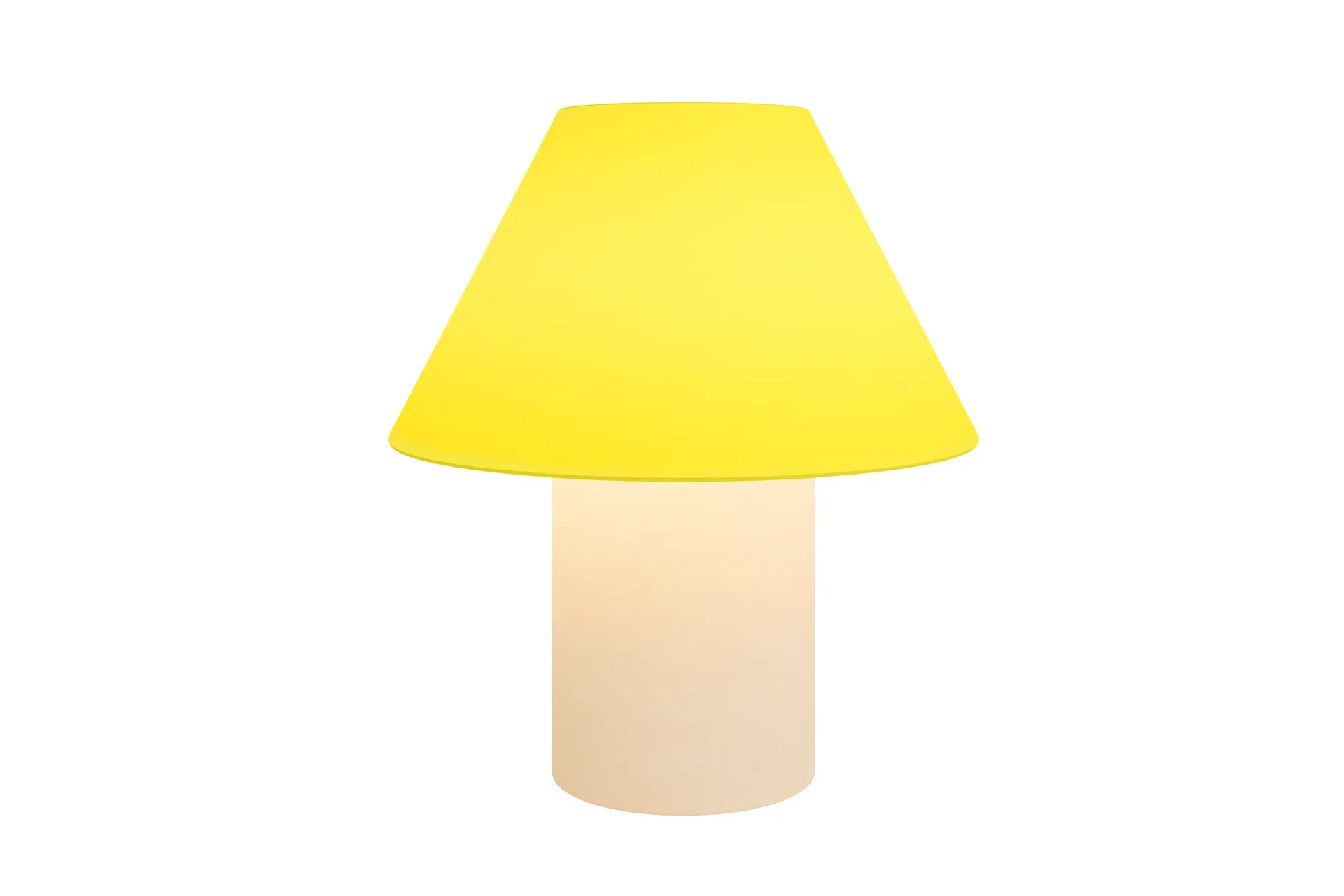 Toto lampa stołowa Medium 47 cm, Wax yellow-beige Hem