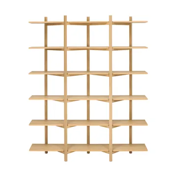 Zig Zag półka High 175x214 cm - Dąb - Hem